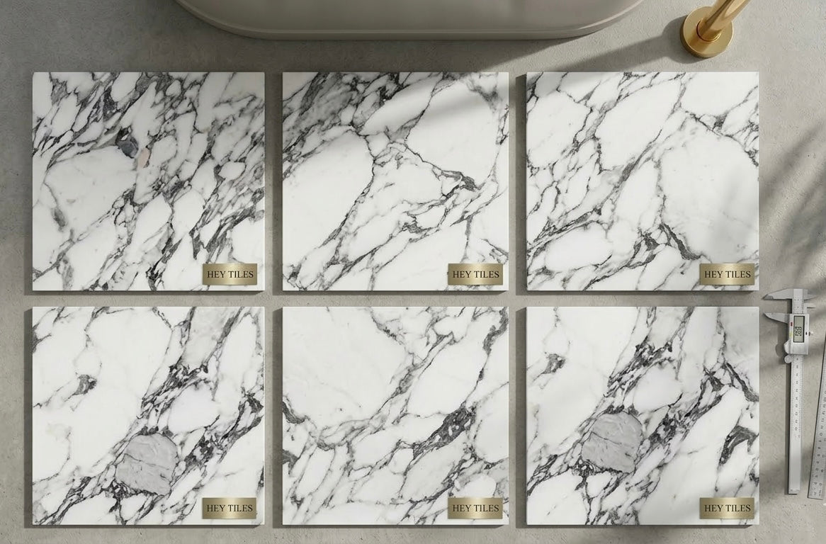 24x24 Arabescato Polished Deluxe Italian Marble