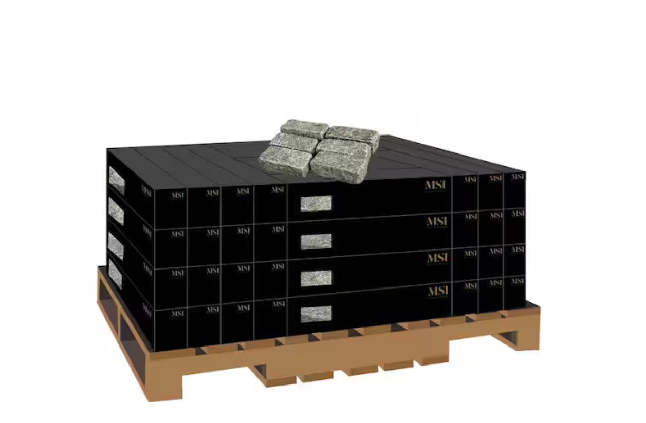 Belgian Block Cobble Pavers  4X8X2.5"