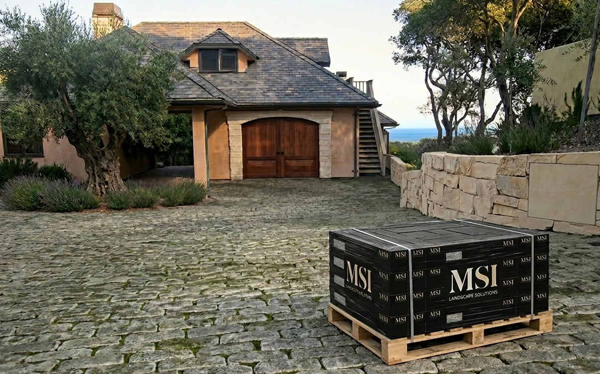 Belgian Block Cobble Pavers  4X8X2.5"