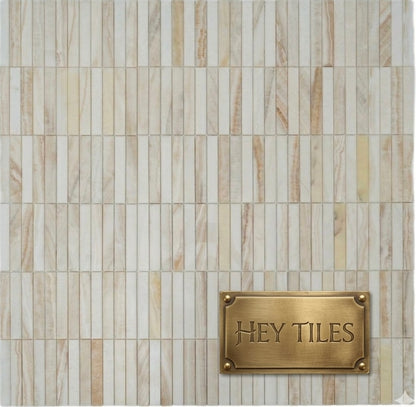 Vanilla Onyx KitKat Mosaic Tile 11.75 x 11.75 — product image 5