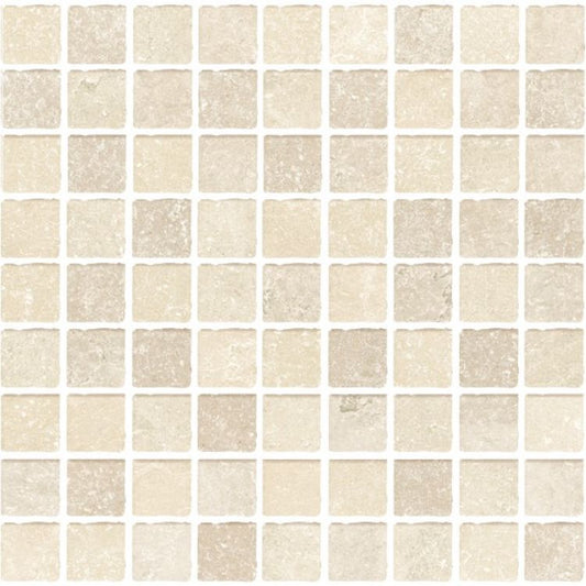 Ostuni Avorio Mosaico 2x2 on 12 x 12, Cerdomus