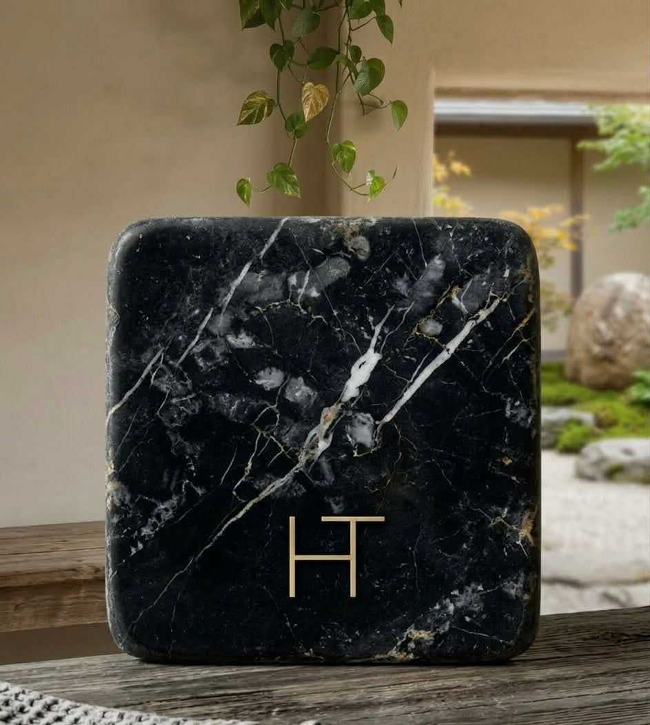 6X6 Nero Marquina Tumbled