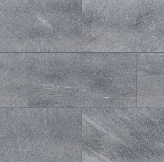 Cosmic Black 16" x 24" x 1.25" Sandblasted Granite Architectural Pavers