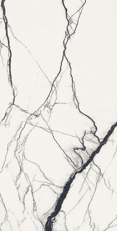 B&W Breach Glossy 12 x 24 Porcelain Tile by FLORIM