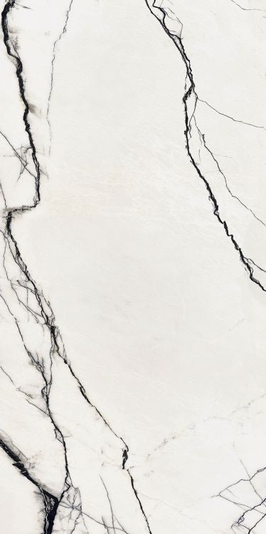 B&W Breach Glossy 24 x 48 Porcelain Tile by FLORIM