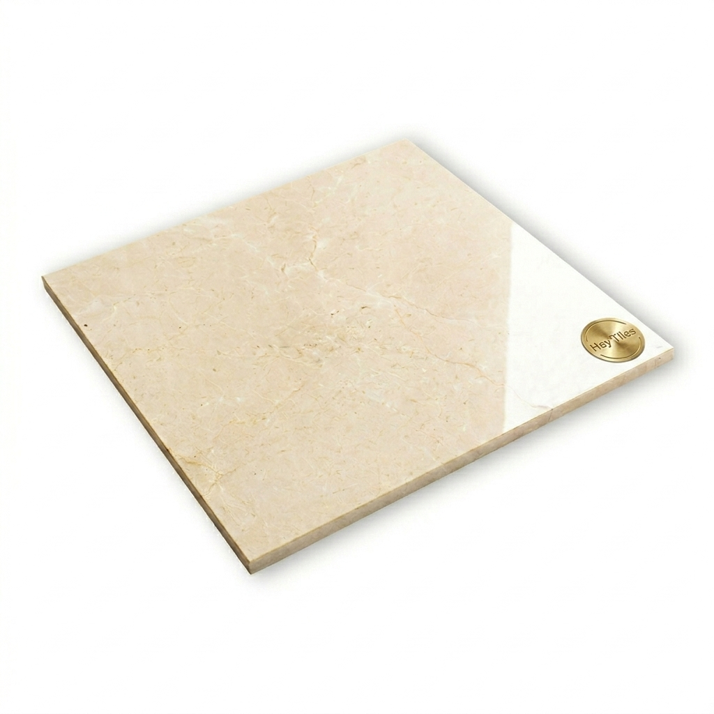 12x12 Alicante Crema Marfil Premium Spanish Marble Tile