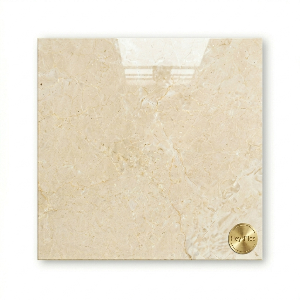 12x12 Alicante Crema Marfil Premium Spanish Marble Tile