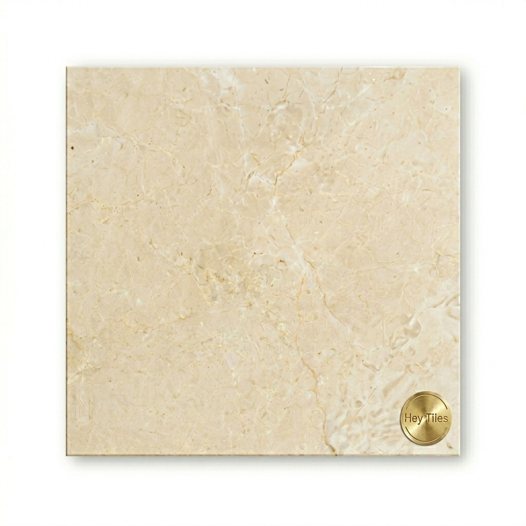 12x12 Alicante Crema Marfil Premium Spanish Marble Tile