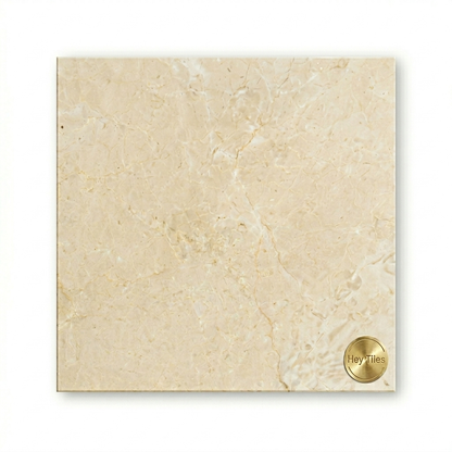 12x12 Alicante Crema Marfil Premium Spanish Marble Tile — product image 1