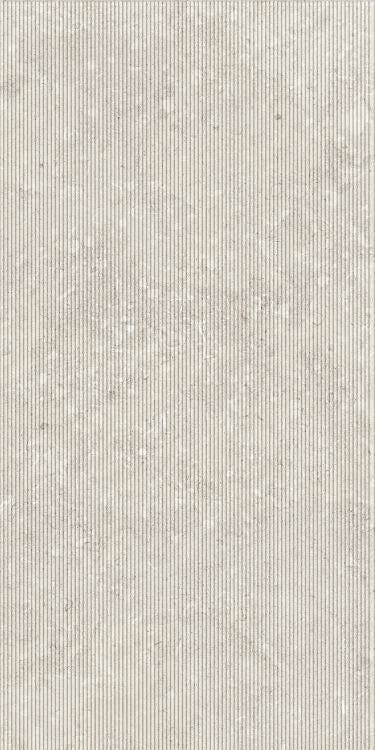 Sea Luster Avorio Stripe 3D 24 x 48 by REFIN