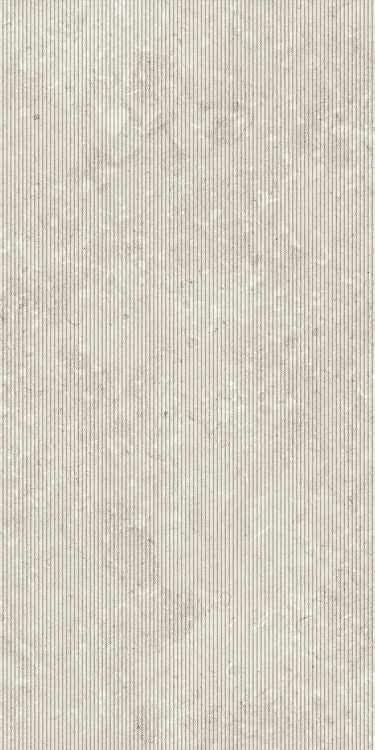 Sea Luster Avorio Stripe 3D 24 x 48 by REFIN