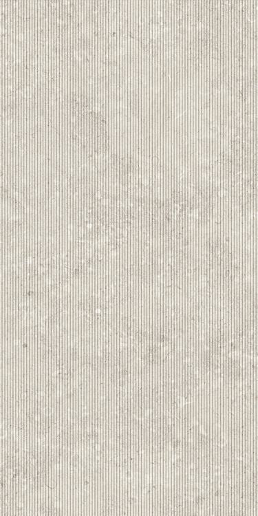 Sea Luster Avorio Stripe 3D 24 x 48 by REFIN