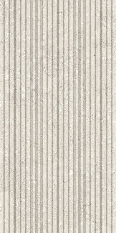 Sea Luster Avorio Stripe 3D 24 x 48 by REFIN