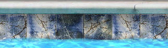 Eros Autumn 6" x 6" Porcelain Pool Tile by Fujiwa