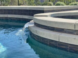 Kawa Symphony 6" x 6" Porcelain Pool Tile by Fujiwa Tile