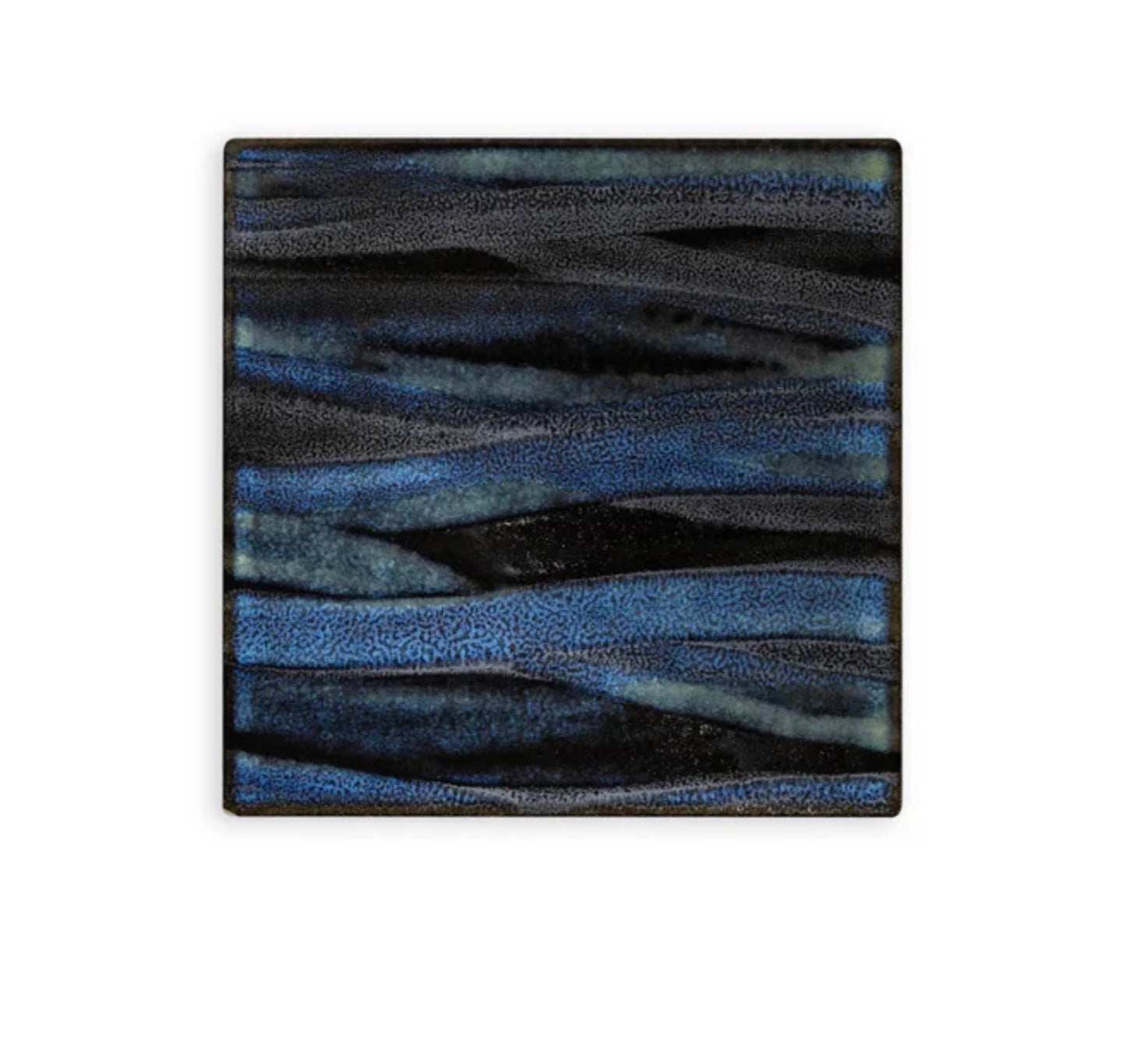 Kawa Smoky Blue 6" x 6" Porcelain Pool Tile by Fujiwa Tile