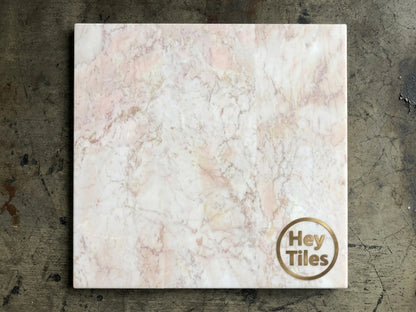 Premium Cherry Blossom Blush Pink 12x12 Honed Marble Flooring & Wall Tile — product image 4