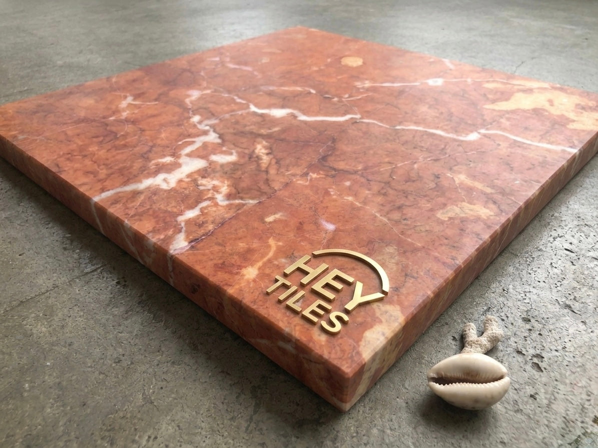 12x12 Rojo Alicante Premium Spanish Marble Honed