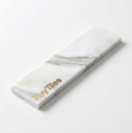 2X8 Tuscan Calacatta Gold ( Oro ) Italian Marble Tile