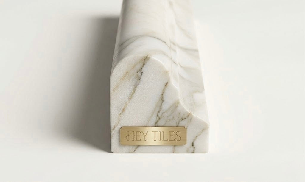 2x12 Tuscan Calacatta Gold Marble Chair Rail Molding Trim