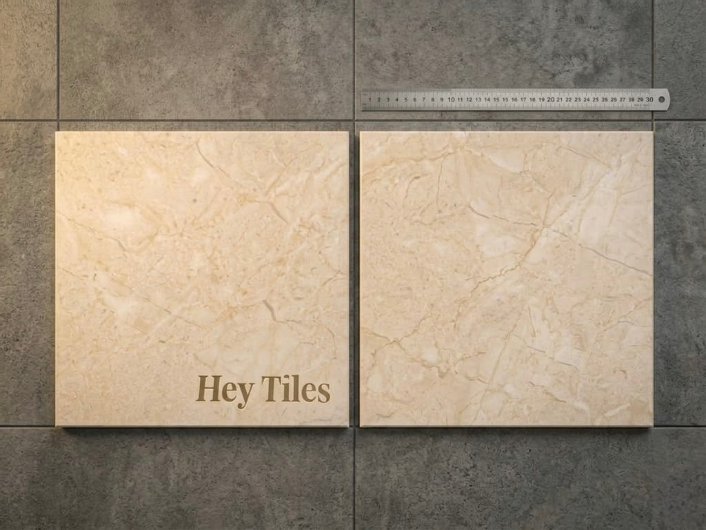 18x18 Alicante Crema Marfil Premium Spanish Marble Tile