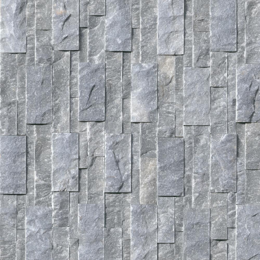 MSI XL Rockmount Atlantic Blue 9"x24" Splitface Marble Ledger Panel Wall Tile