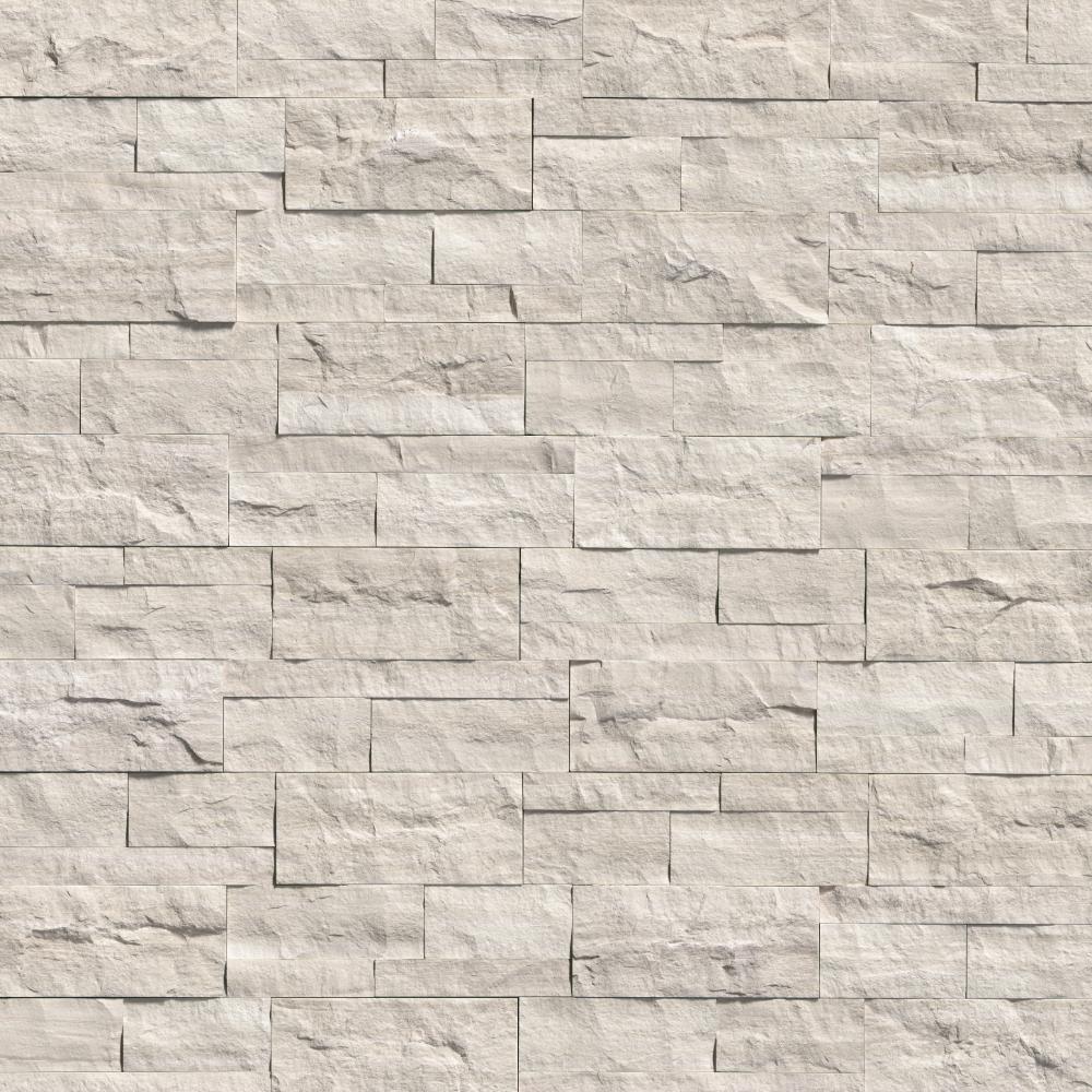 Rockmount XL-Series: Canyon Oak 9" x 24" Splitface Quartzite Ledger Panel by MSI
