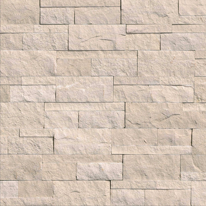 Clayfield Beige 9" x 24" Splitface Limestone Ledger Panel by MSI — product image 3