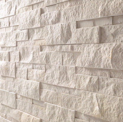 Clayfield Beige 9" x 24" Splitface Limestone Ledger Panel by MSI — product image 2