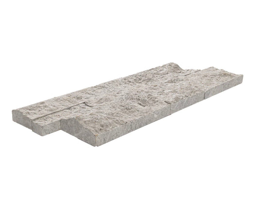 Laguna Gray 9" x 24" Splitface Quartzite Ledger Panel by MSI