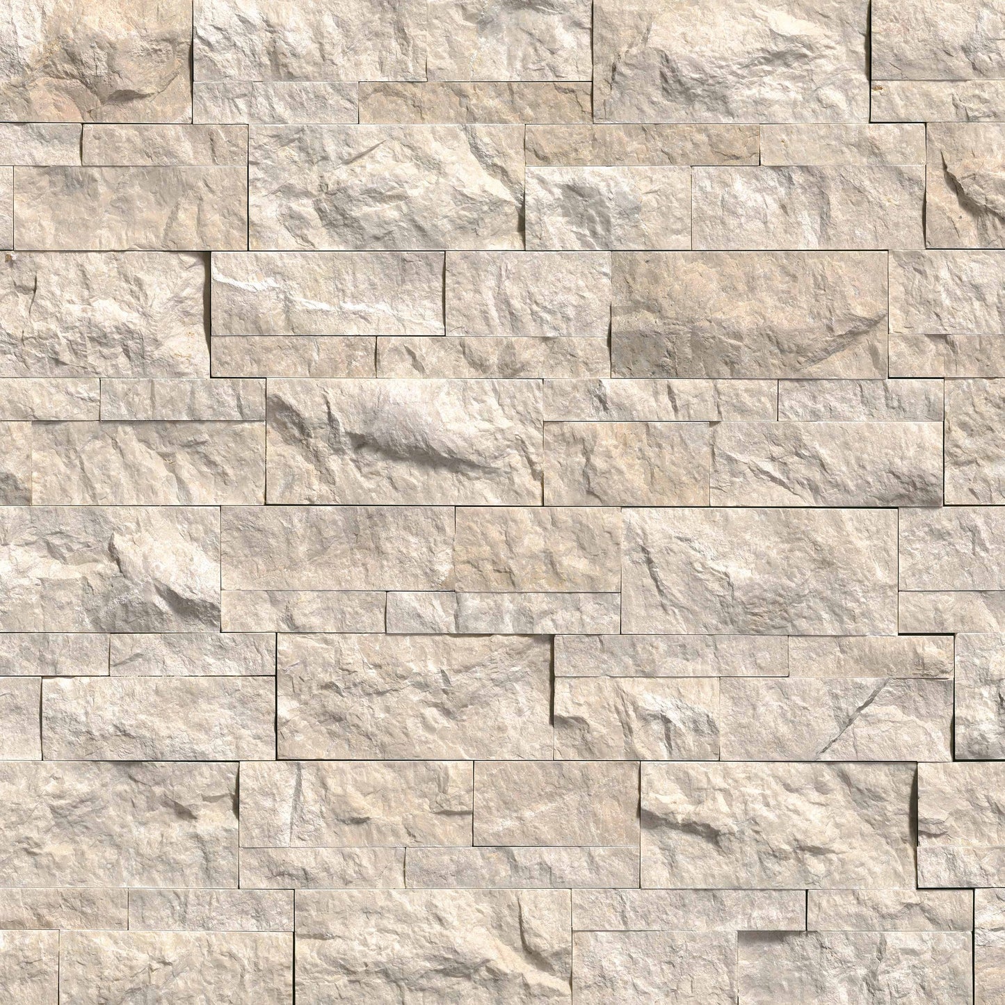 Royal Cream 9" x 24" Splitface Marble Ledger Panel by MSI