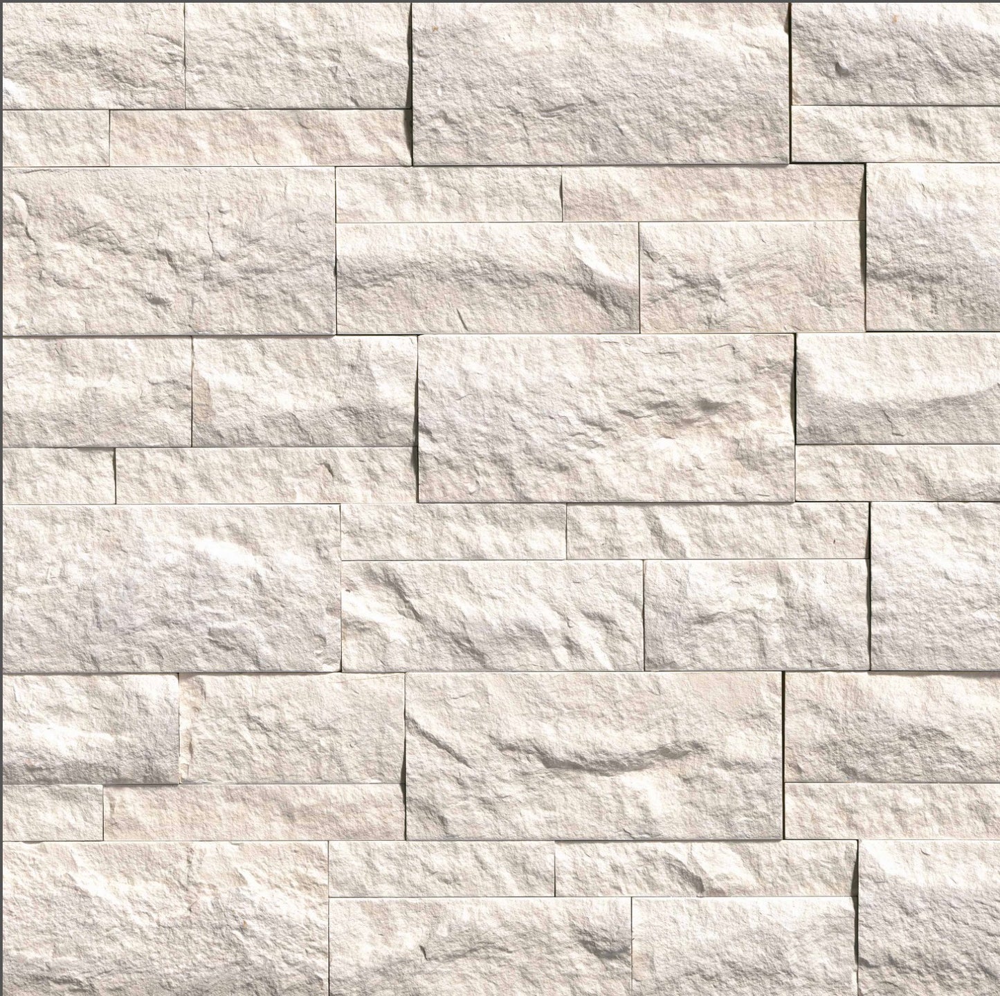 Taja Cream 9" x 24" Splitface Limestone Ledger Panel by MSI