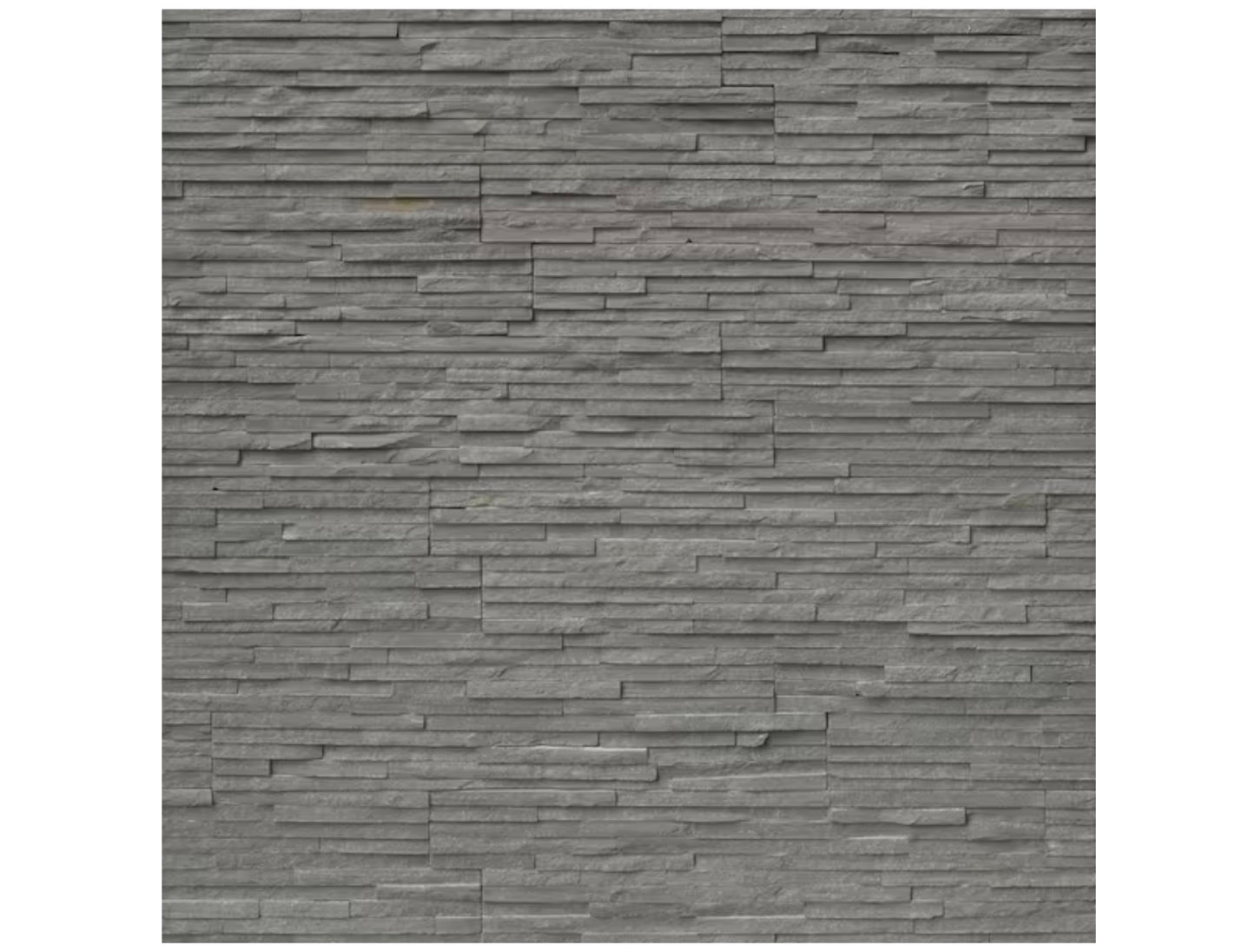 Charcoal Pencil 6" x 24" Splitface Slate Ledger Panel by MSI