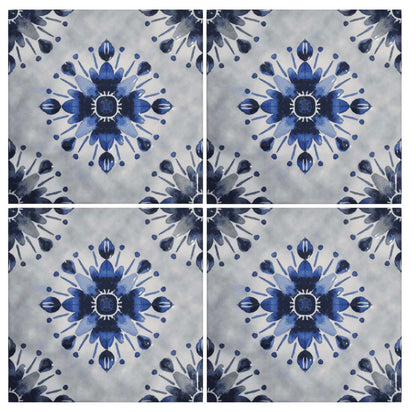 Fujiwa Tile Doris Cayman Blue 6" x 6" Porcelain Pool & Spa Tile — product image 2