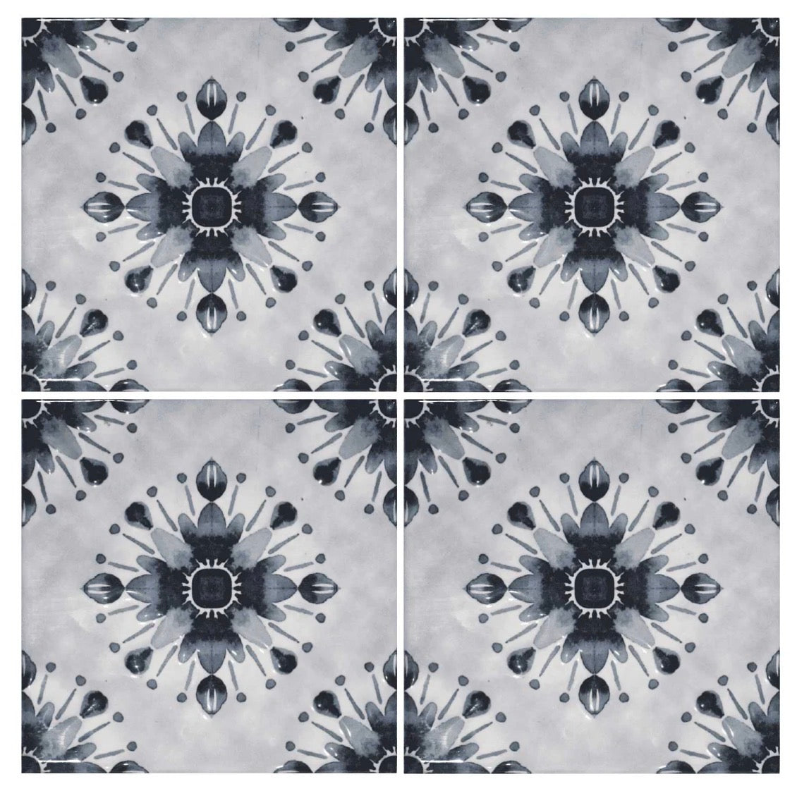 Fujiwa Tile Doris French Grey 6" x 6" Porcelain Pool & Spa Tile