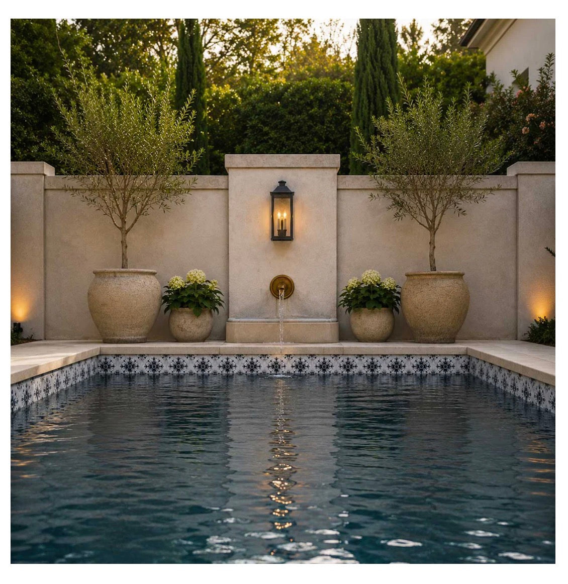 Fujiwa Tile Doris French Grey 6" x 6" Porcelain Pool & Spa Tile