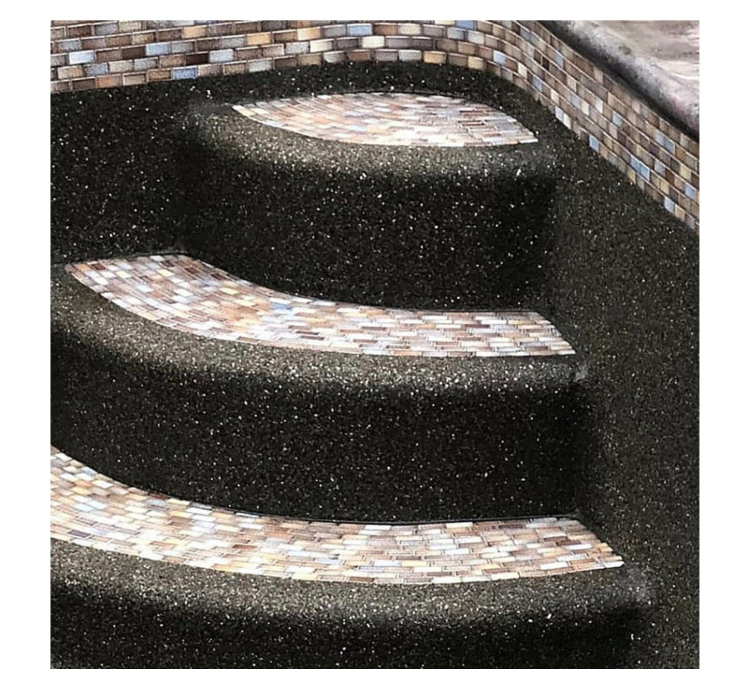 Fujiwa Glasstel Series Tahoe 7/8" x 1-7/8" Porcelain Brick Mosaic Tile
