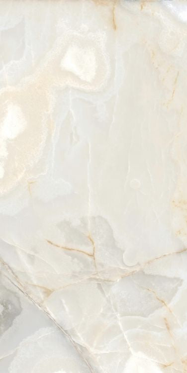 Florim Rêves Perle Glossy 24" x 48" Porcelain Slab Tile