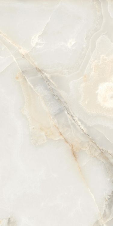 Florim Rêves Perle Glossy 24" x 48" Porcelain Slab Tile