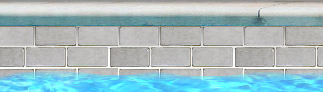 Fujiwa Vinta Sea Salt 2" x 4" Porcelain Pool and Submerged Mosaic