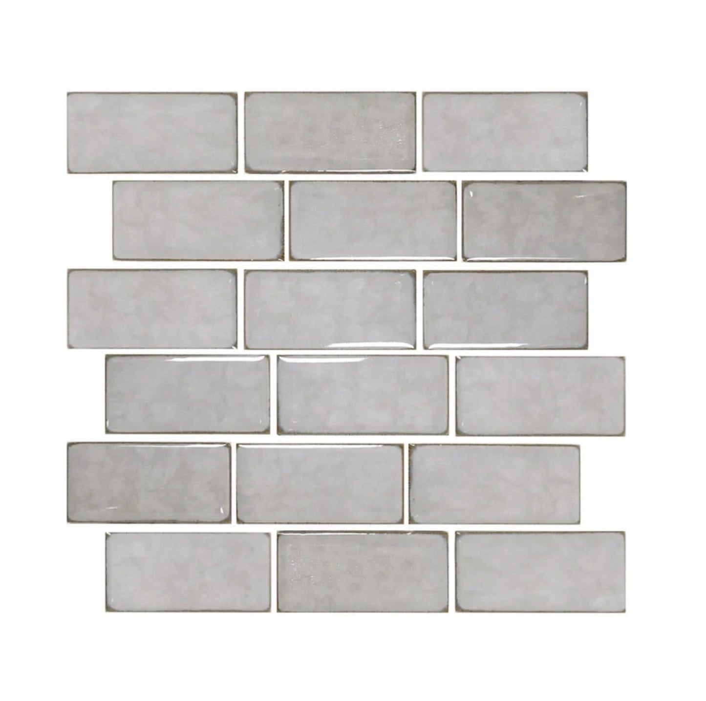 Fujiwa Vinta Sea Salt 2" x 4" Porcelain Pool and Submerged Mosaic
