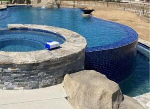 Fujiwa Vinta Royal Blue 2" x 4" Porcelain Pool and Submerged Mosaic