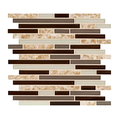 Amalfi Cafe Interlocking Tile 12 x 12 Backsplash & Wall Tile Hey Tiles   