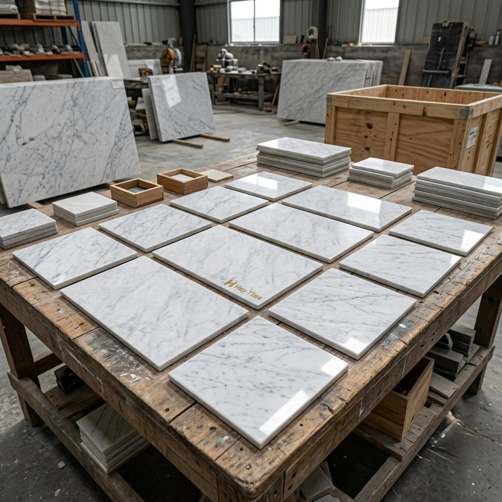 12x24 Carrara White , Italian Marble