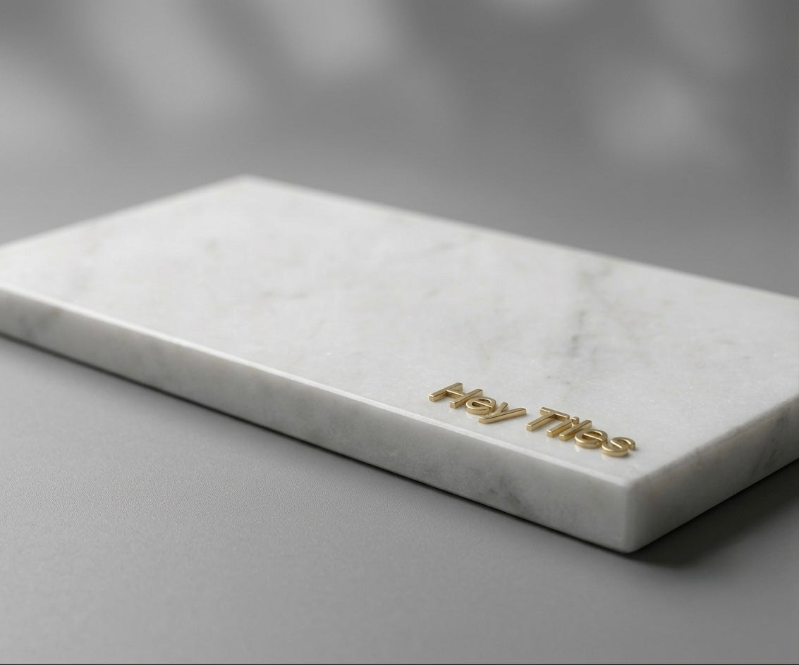 Oriental White 3x6 Marble Subway Tile