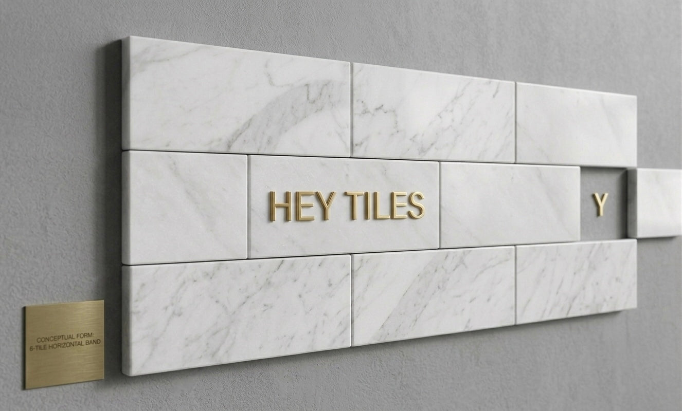 Oriental White 3x6 Marble Subway Tile