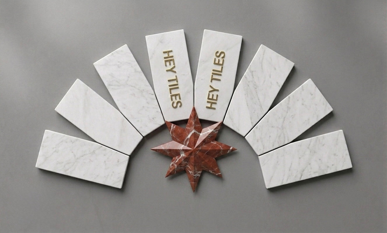 Oriental White 3x6 Marble Subway Tile