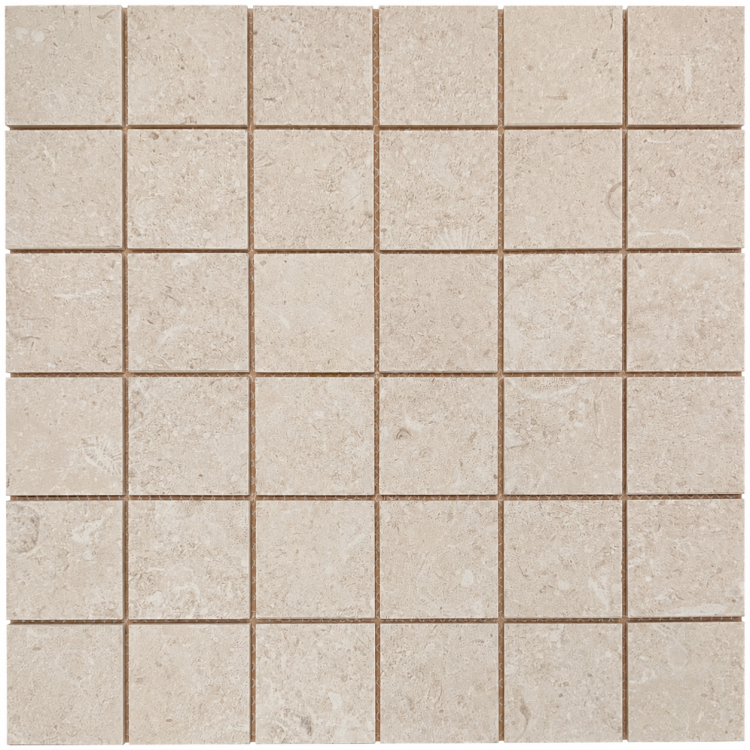 Sea Luster Avorio Matte 2x2 Square, 12x12, REFIN