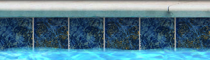 Fujiwa Saga Series: 6" x 6" Emerald Semi-Gloss Porcelain Pool Field Tile — product image 5