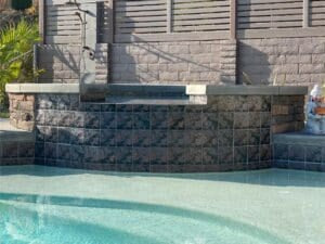 Fujiwa Saga Series: 6" x 6" Midnight Blue Semi-Gloss Porcelain Pool Field Tile